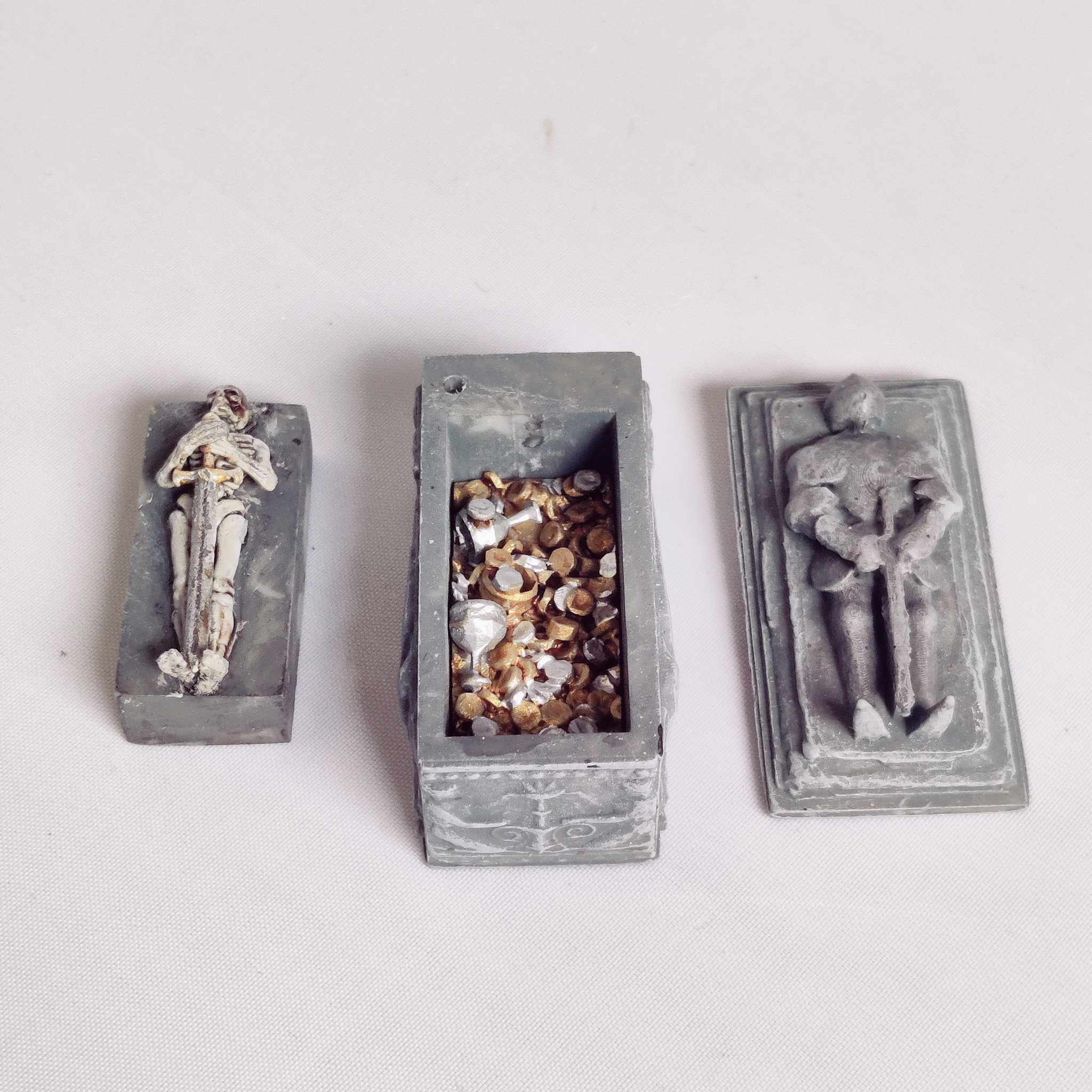 Resin 3D Printed Sci-Fi Miniatures Wargaming Tabletop RPG Terrain Scenery D&D Dungeon Knight's Tomb