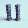 Aztec Snake Columns