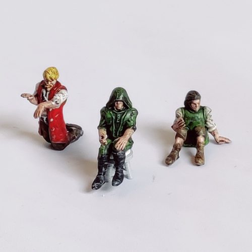 Resin 3D Printed Sci-Fi Miniatures Wargaming Tabletop RPG Terrain Scenery D&D Dungeon Jailor & Prisoners