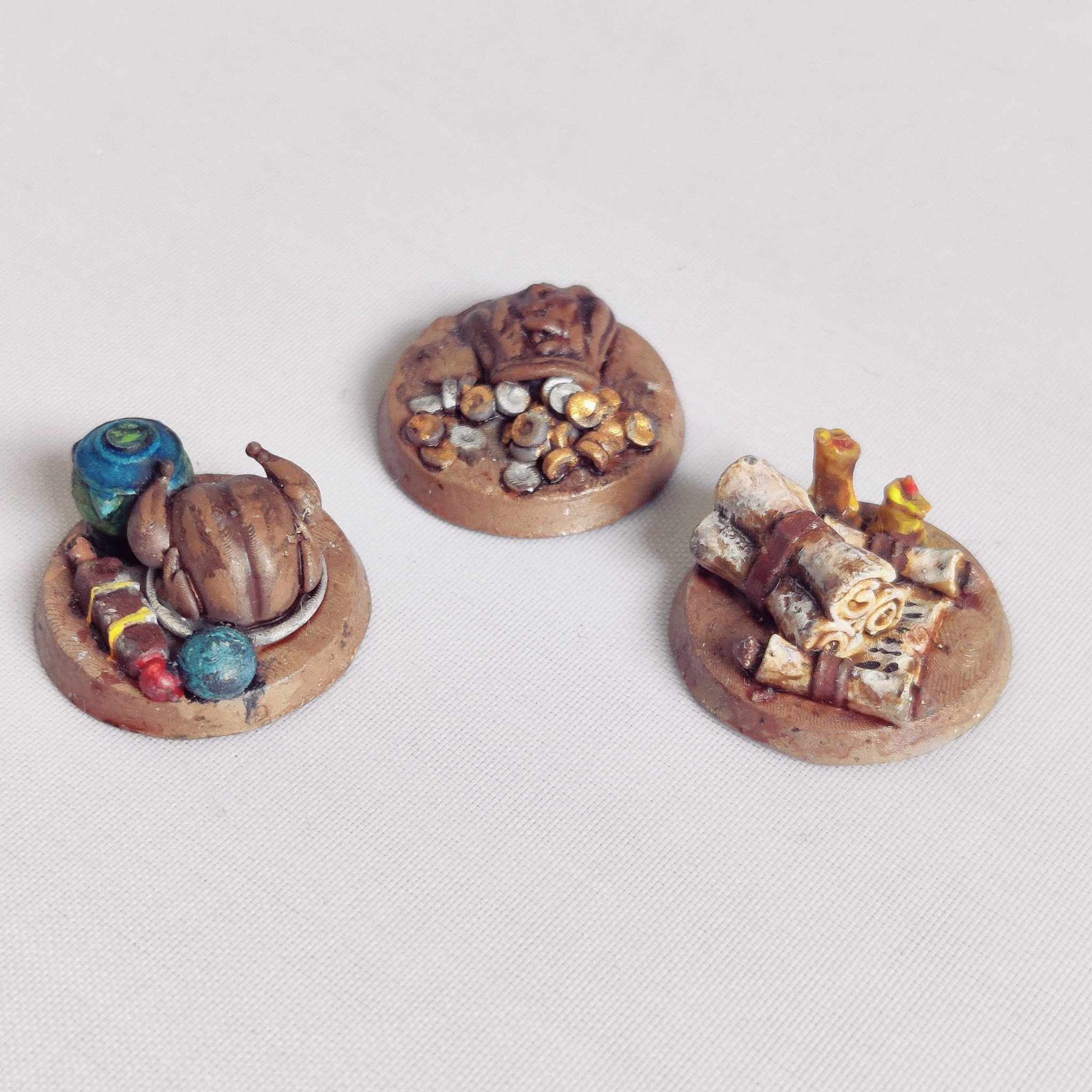 Resin 3D Printed Sci-Fi Miniatures Wargaming Tabletop RPG Terrain Scenery D&D Dungeon Objective Markers