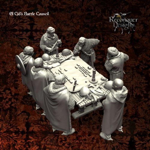 El Cid's Battle Council - Figure