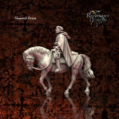 Mounted Priest - Figure