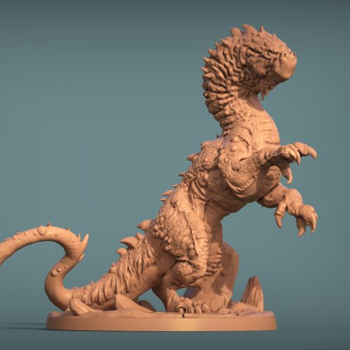 Adult Drake Rearing - Creature