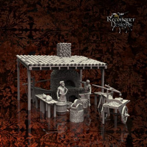 Resin 3D Printed Fantasy Historical Miniatures Wargaming Tabletop RPG Terrain Scenery D&D Dungeon