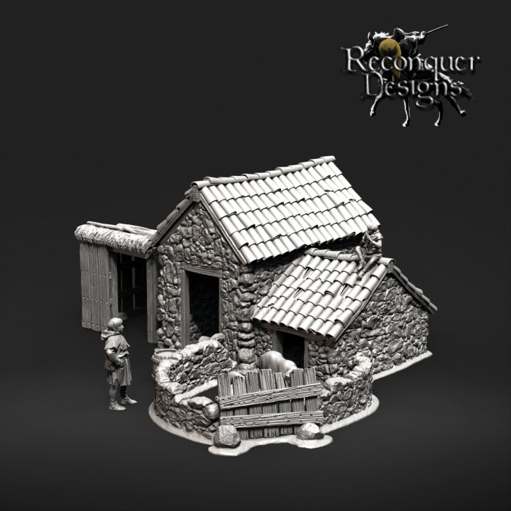 Resin 3D Printed Fantasy Historical Miniatures Wargaming Tabletop RPG Terrain Scenery D&D Dungeon