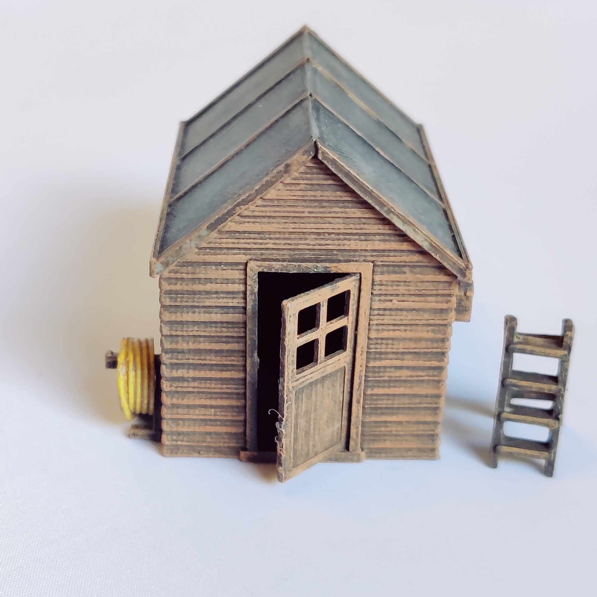Resin 3D Printed Sci-Fi Miniatures Wargaming Tabletop RPG Terrain Scenery D&D Dungeon Garden Shed