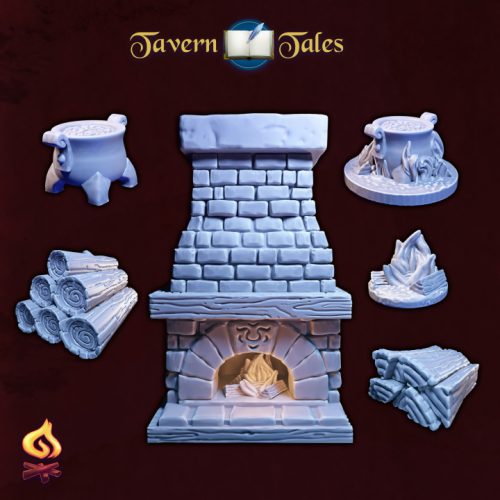 Resin 3D Printed Fantasy Miniatures Wargaming Tabletop RPG Terrain Scenery D&D Dungeon