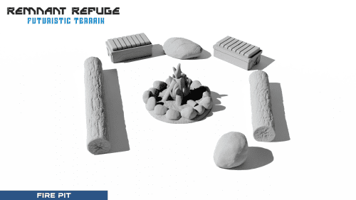 Resin 3D Printed Fantasy Sci-Fi Miniatures Wargaming Tabletop RPG Terrain Scenery D&D Dungeon