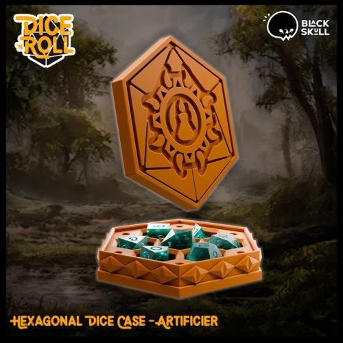 720x720 Dice N Roll Hexagonal Dice Case Artificier