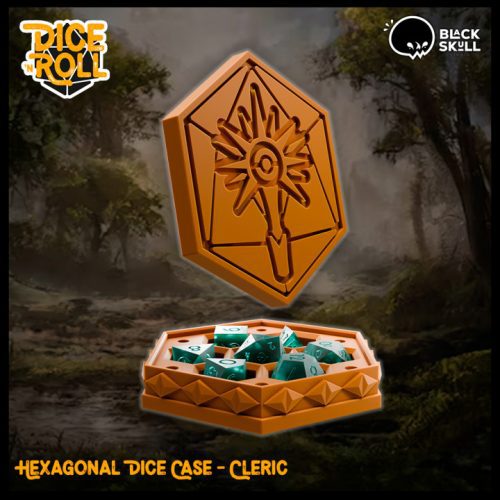 720x720 Dice N Roll Hexagonal Dice Case Cleric