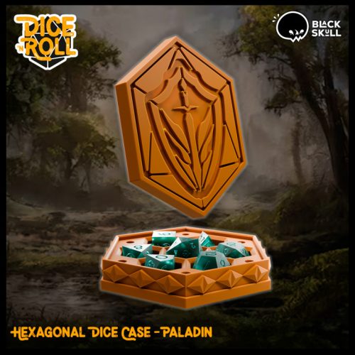 720x720 Dice N Roll Hexagonal Dice Case Paladin