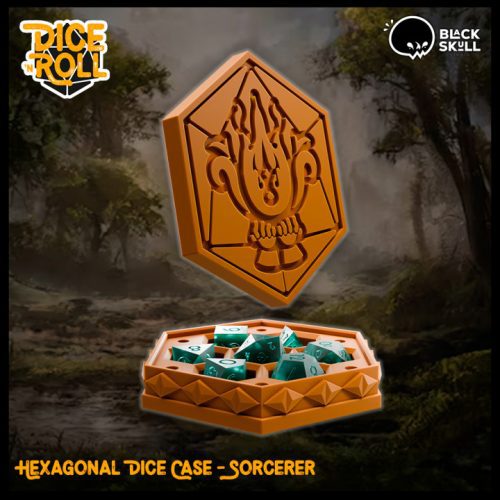 720x720 Dice N Roll Hexagonal Dice Case Sorcerer