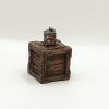 Lantern on crate 1